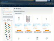 Tablet Screenshot of plasvidros.com.br